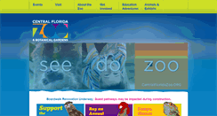 Desktop Screenshot of centralfloridazoo.org